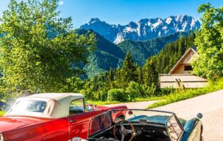 Los Alpes en coche clásico: Ruta Stelvio–Furka–Grimsel